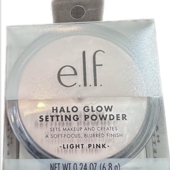 e.l.f. Halo Glow LIGHT PINK Setting Powder NEW IN BOX 0.24 oz - Picture 1 of 3